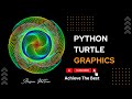 Awesome Pattern by Python Turtle Graphics || With Source Code || #python #pythonprogramming #turtle
