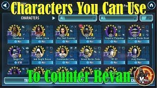 Characters You Can Use to Counter Revan