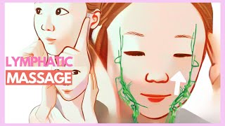 4-MIN 🔥 LYMPHATIC DRAINAGE FACE LIFTING Massage |  Anti-Aging, Glowing Skin, \u0026 Reducing Puffiness