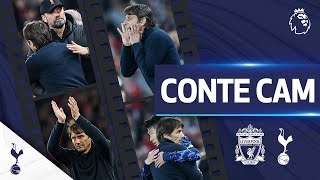 CONTE and KLOPP go head-to-head on the touchline! | CONTE CAM | Liverpool 1-1 Spurs