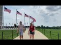 washington dc walking tour 4k white house to lincoln memorial 🇺🇸