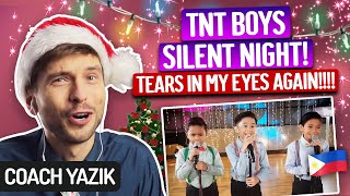 YAZIK reacts to SILENT NIGHT - TNT Boys