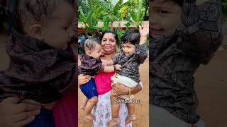 രണ്ട് ആളും വാശിയിൽ ആണ് 😍 #grandmother #love #cutebaby #babyboy #friendship #smile #kerala #shorts