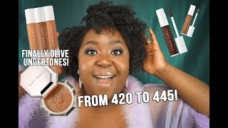 NEW FENTY BEAUTY PRO FILT'R CONCEALERS & SETTING POWDER REVIEW I WENT FROM 420 F