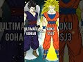 ♦️ who will win?|ultimate gohan vs goku ssj3 | #shorts#dbs