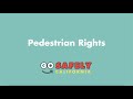 Did You Know Video Series: Pedestrian Rights