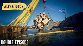 Saving Greece's Coastlines: The Heroic Efforts of Megatugs | Double Episode