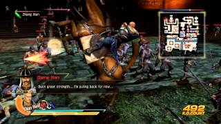 Dynasty Warrior 8 Battle of Wan Castle Rescuing Cao Ang and Cao Anmin wth Dian Wei 3 condition stars