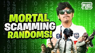 MortaL scamming Randoms || Funny Highlights || Pubg Mobile ||