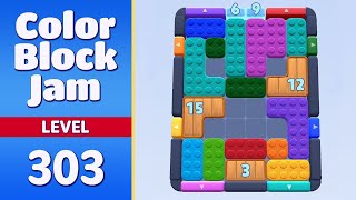 Color Block Jam Level 303 Solved! | Every Puzzle Piece & Color Block Strategy! 🎯