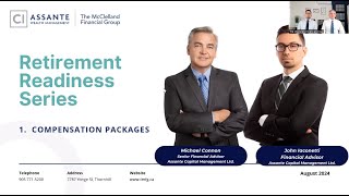 Retirement Readiness Series: #1 - How To Optimize Your Compensation Packages - Webinar