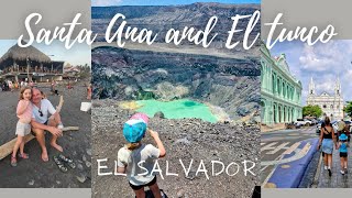 Santa Ana El Salvador, El Tunco and the Volcano hike! Long term family travel.