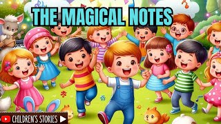 🎵 THE MAGICAL MUSIC NOTES 🎶| English Cartoon | Moral Stories | kids | USA