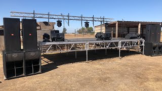 JBL SRX725 \u0026 Cerwin Vega Subs - Fiesta Patronal 2019 - San Mateo Tunuchi, Oaxaca!