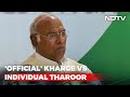 It's Finally Shashi Tharoor vs Gandhis-Backed Mallikarjun Kharge | The News