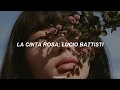 La Cinta Rosa - Lucio Battisti (Letra)