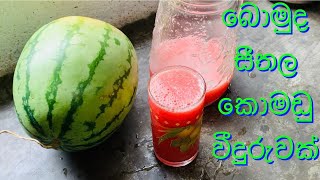 මේ දවස් වල තියෙන රස්නෙට හොදම බීමක් #cool #watermelon #juicewrld #lk #energy #drink #nature #fruit