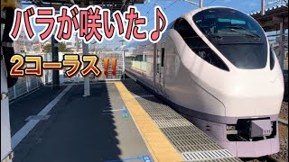 常磐線　石岡駅1番線発車メロディー【バラが咲いた♪】2コーラス‼️ときわ53号勝田行き発車。