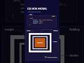 🚀 learn CSS box model in 30 sec | html css tutorial