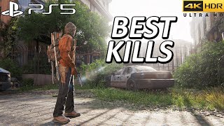 The Last of Us Part 1 PS5 - Best Kills 3 ( Grounded ) | 4k 60FPS