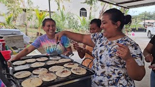 ASI ESTAN QUEDANDO LAS RICAS PUPUSAS | COCINAMOS POR PRIMERA VEZ EN LA NUEVA CONSTRUCCIÓN