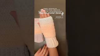 DIY Fingerless Crochet Hand Gloves | YouTube | Etsy Shop | Handmade things | Gifts Winter #ytshorts