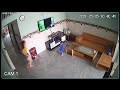 Little Boy Breaks Television With Stick || ViralHog