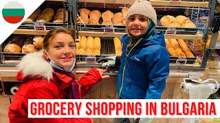 Our family grocery shopping experience in BULGARIA