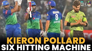 Kieron Pollard The Six Hitting Machine | Lahore Qalandars vs Multan Sultans | Match31 | PSL 8 | MI2A