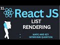 List Rendering in ReactJs Tutorial | Complete React Course #11