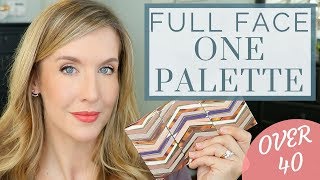 Full Face Using One Palette | Natural Everyday Makeup Tutorial | Over 40