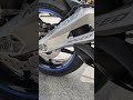 zontes 703rr loud exhaust sound test zontes new bike 703rr shorts youtubeshorts viral