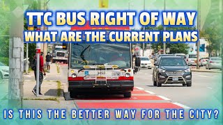 TTC Plans on Increasing Dedicated Bus Lanes in Toronto.  Is this the better way for our Transit