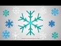 Illustrator Tutorials: Snowflakes Design in Illustrator