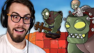 Defeating the ZOMBOSS!! (Plants vs Zombies)