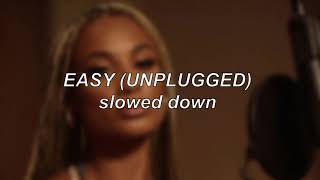 DaniLeigh - Easy (Unplugged) | Slowed Down