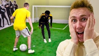 I put a FOOTBALL PITCH in the SIDEMEN HOUSE
