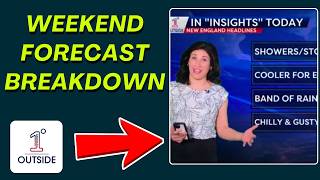 Weekend Insights: Cooler Flow Saturday, Band of Rain Sunday & Brisk Marathon Monday