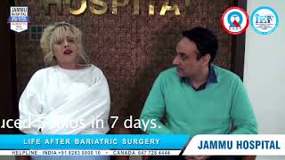 UK Student undergoes Weight Loss Surgery at Jammu Hospital Jalandhar