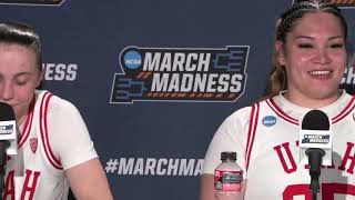 Utah First Round Postgame Press Conference - 2024 NCAA Tournament