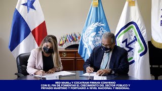 Red MAMLa y COCATRAM firman Convenio de Cooperación