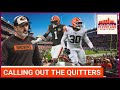 Did the Cleveland Browns QUIT vs. the Saints & is that on coaching?