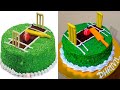 Cricket Cake Design | Cricket Ground Cake | Seller FactG