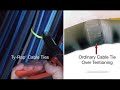 how to use thomas u0026 betts ty rap cable ties ty fast zip ties