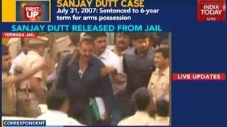 Sanjay Dutt Released From Jail