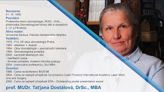 Motol Point - prof. MUDr. Taťjana Dostálová, DrSc , MBA