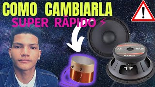 LA FORMA MÁS FÁCIL y RÁPIDO de  CAMBIAR una  BOBINA 🔇