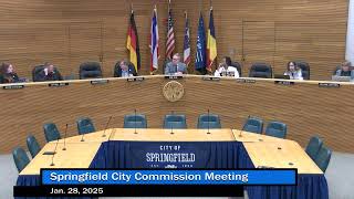 City Commission Meeting, Jan. 28, 2025