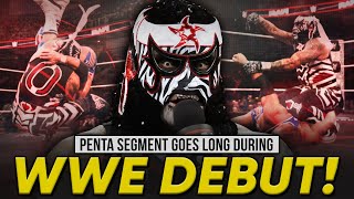 PENTA Makes WWE Debut, Goes WAY LONGER Than Scripted | NEW CHAMPION Crowned On Raw