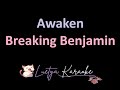 Awaken - Breaking Benjamin (Karaoke)